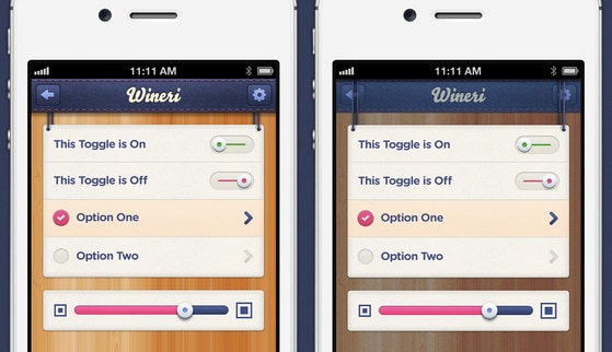 iOS iPhone App Modal Options by Mason Yarnell