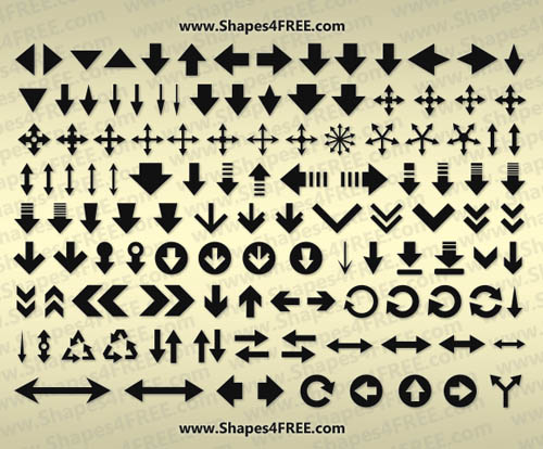 Free Custom Shapes for Adobe Photoshop - Designmodo