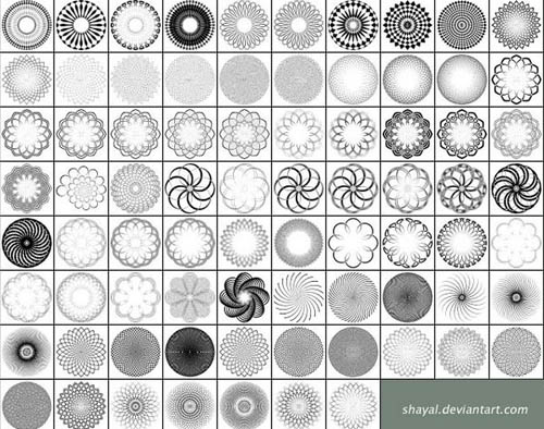 photoshop cs3 shapes free download