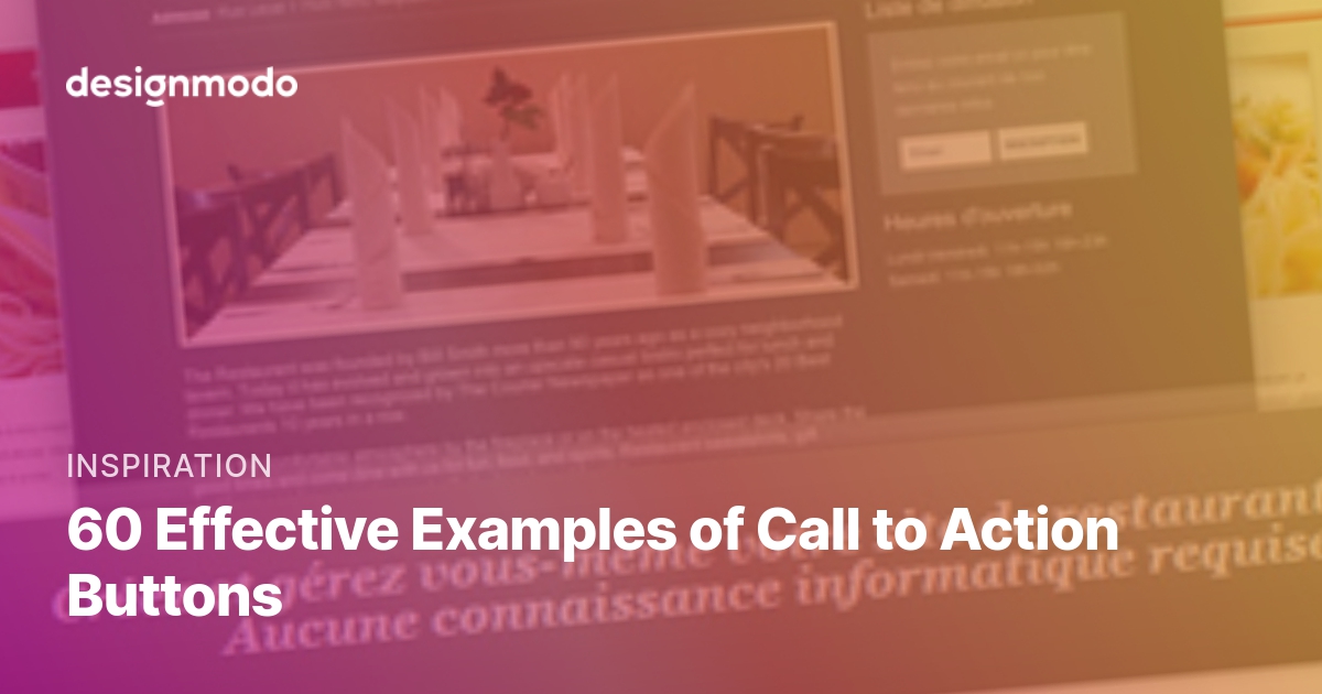 60 Effective Examples of Call to Action Buttons Designmodo