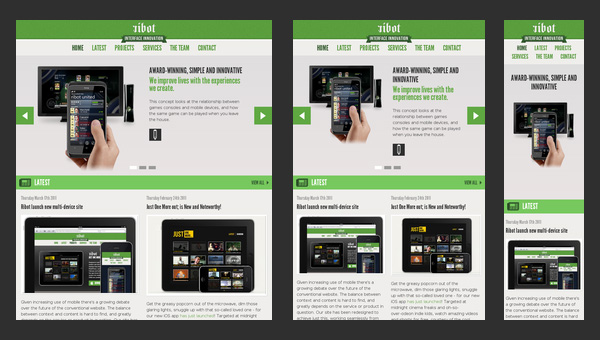 responsive web design assignment