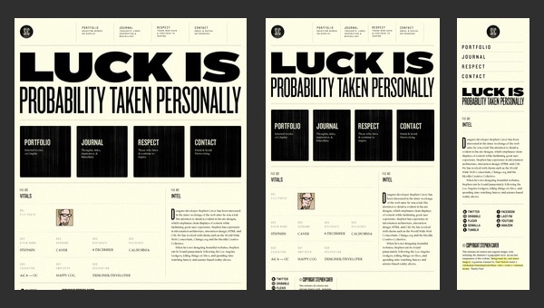 responsive web design assignment