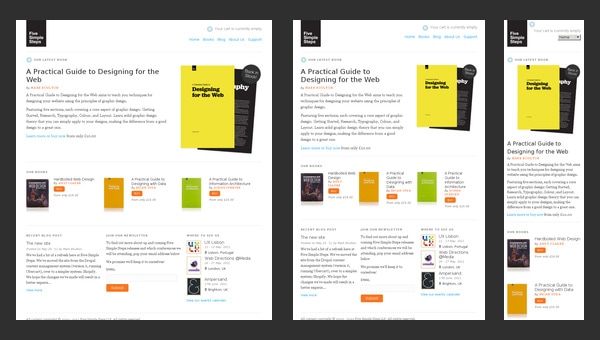 responsive web design assignment