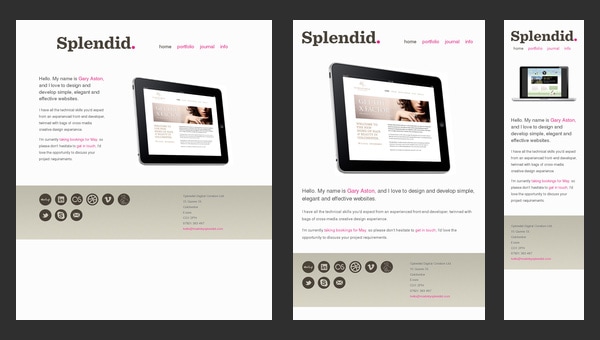 responsive web design assignment