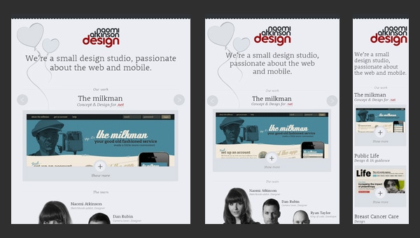 responsive web design assignment