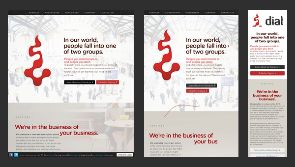 responsive web design assignment