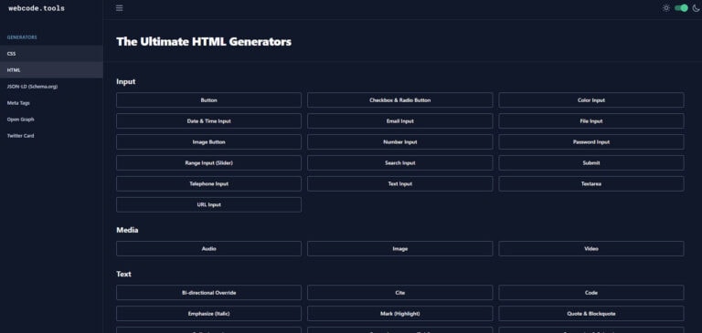 Useful Tools to Speed up your CSS and HTML Coding Time - Designmodo