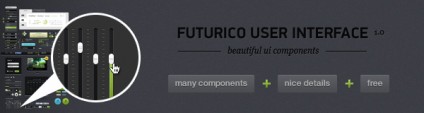 Futurico UI Free – User Interface Elements Pack