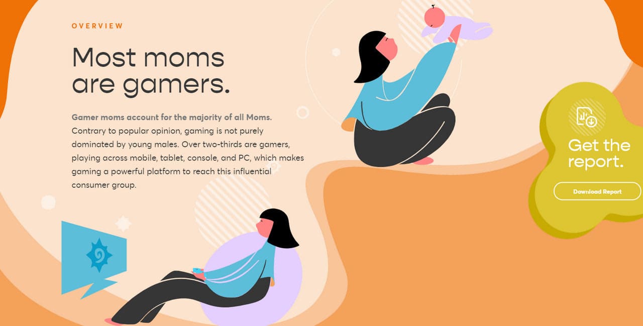 Examples of Websites Using People Illustrations