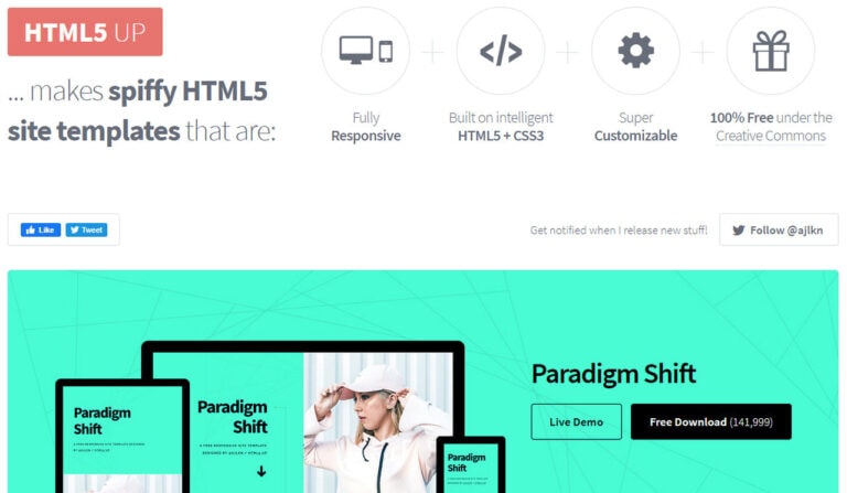 30+ Examples of HTML5 Websites