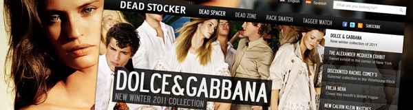 Dead Stocker - Fashion Free PSD Website Template