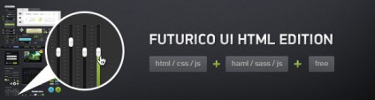 Futurico UI HTML – Free User Interface Elements for Developers