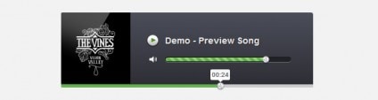 How to Create an Audio Player in jQuery, HTML5 & CSS3
