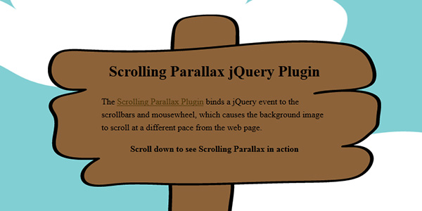 jquery parallax scrolling