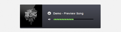 How to Create an Audio Player in jQuery, HTML5 & CSS3