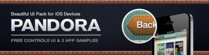 Pandora UI Free for iOS – User Interface Pack