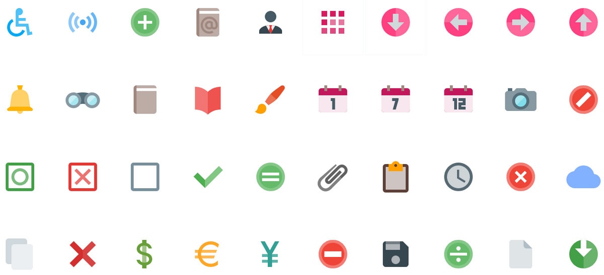 Best Free Web Icon Packs For 2018