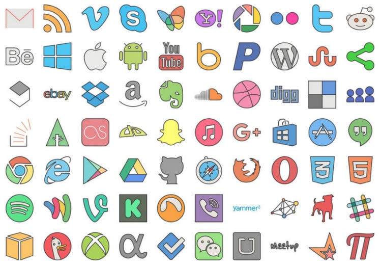 Best Free Web Icon Packs to Download - Designmodo