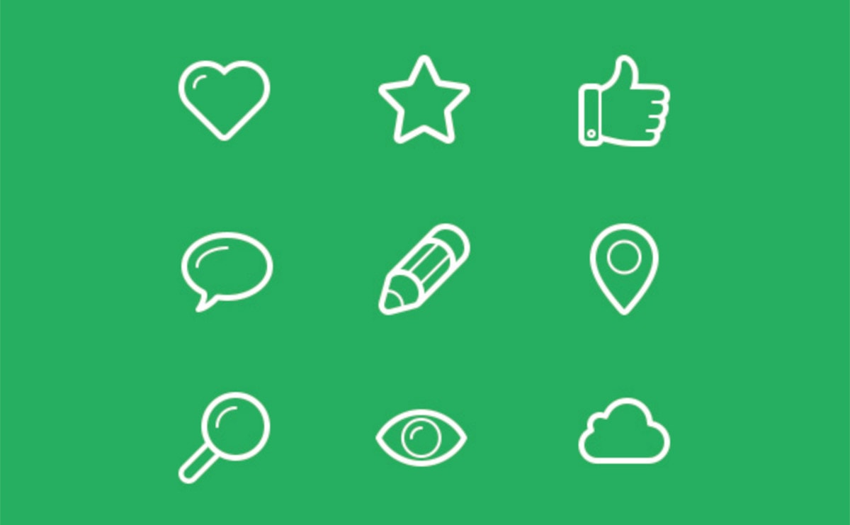 Linecons – Free Vector Icons Pack