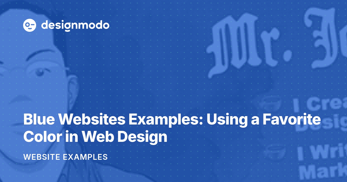 Blue sites Examples Using a Favorite Color in  Design Designmodo