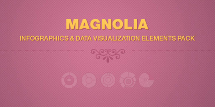 Magnolia Free - Infographic PSD Template