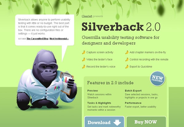 SilverBack App