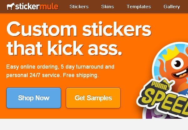 Sticker Mule