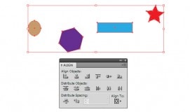 Alignment and Combining Objects in Adobe Illustrator