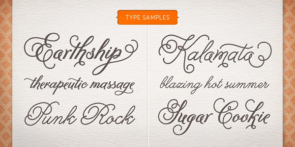 calligraphy handwriting font