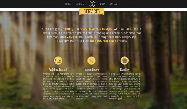 Use of Blur Backgrounds in Website Design: Beautiful Examples - Designmodo