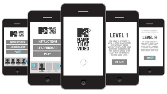 MTV Mobile & App concepts by Andrew Couldwell