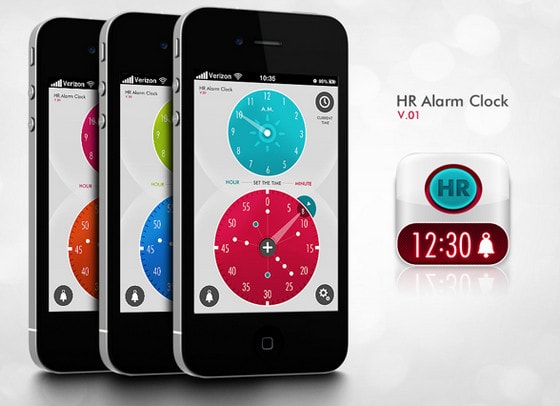 HR Alarm Clock by Ronge Ruan