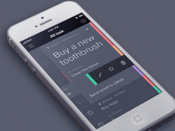 Download Use of Flat Design in Mobile App Interfaces, Best Examples ...