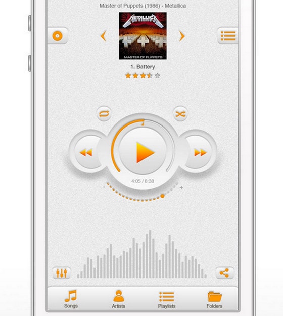 Music app by Andrew Fuller