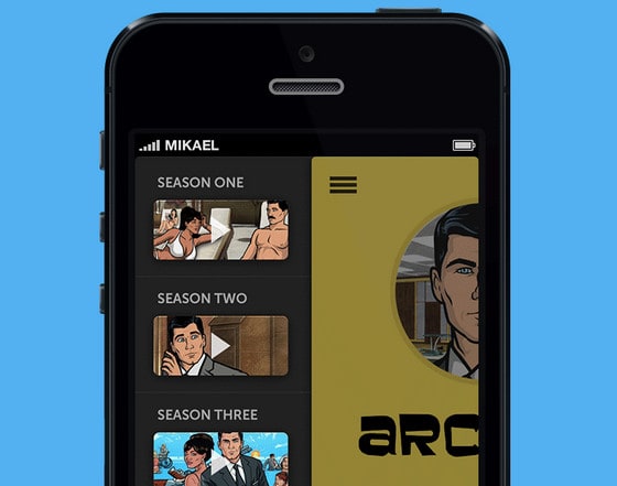 iPhone App Animation by Mikael