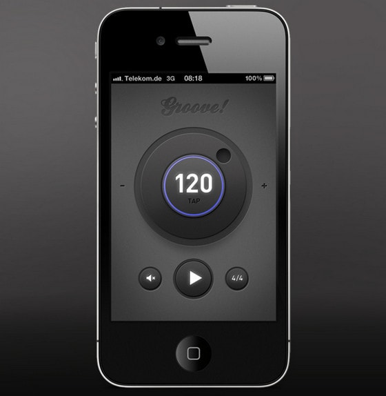 Simple metronome App by Tom Reinert