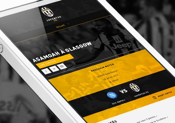 Juventus mobile version by Ammar