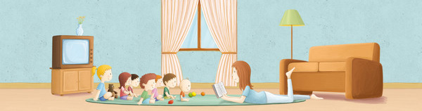 Dip into Childhood - Cartoon Style Website Designs