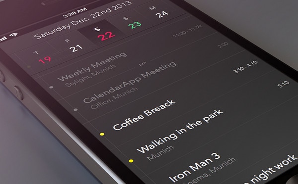 CalendarApp - Details by Tobias Negele