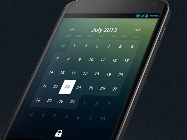 Month Calendar Widget by Roman Nurik