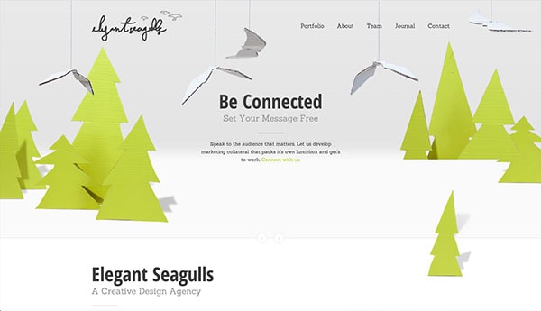 Elegant Seagulls