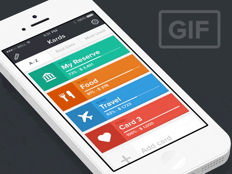 Animated Gifs is a New Way of Good App Presentation - Designmodo