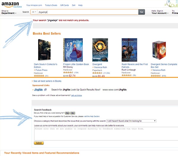 amazon search example