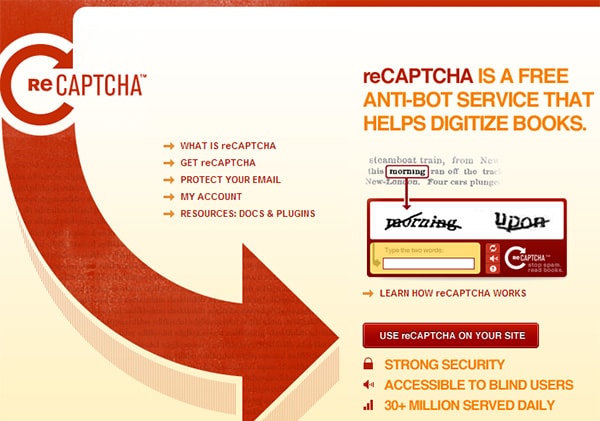 recaptcha