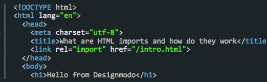 What are HTML Imports and How Do They Work?