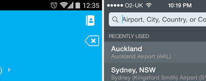 Hot User Input Design Patterns for Mobile