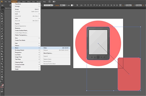 to copy an object click hold down adobe illustrator