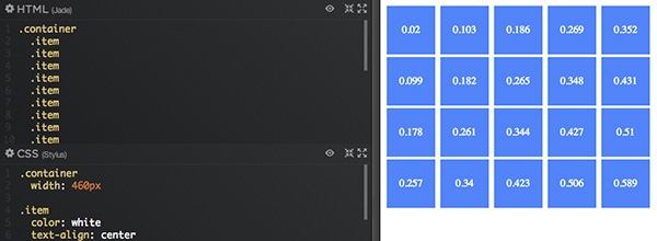 Google Material Design Hierarchical Timing