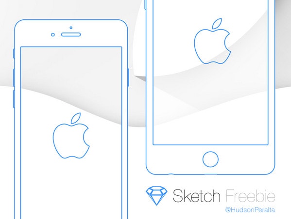 iphone 6 wireframe