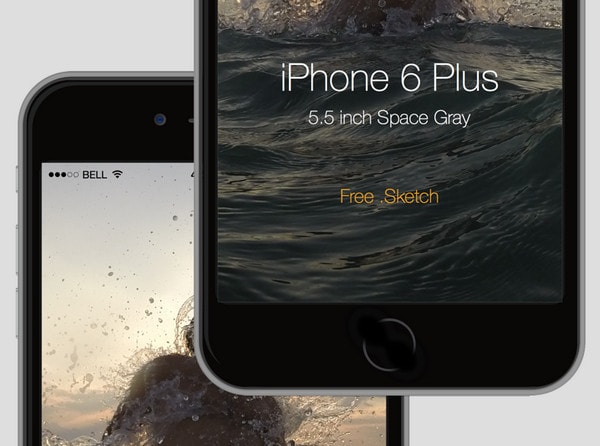 iPhone 6 Plus mock up